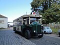 A Renault TN4F, (136 NOU), originally in service in Paris, seen in Newport Quay, Newport, Isle of Wight for the Isle of Wight Bus Museum's October 2010 running day.