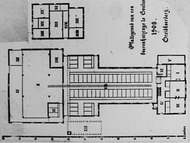 File:Reproductie van een bouwkundige tekening van Klaas Uilkema - Goutum - 20496096 - RCE.jpg