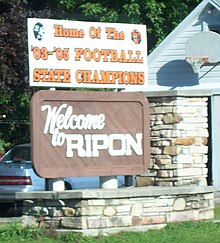 Welcome sign