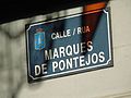 Marqués de Pontejos Rúa