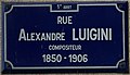 Plaque de rue, en 2019.