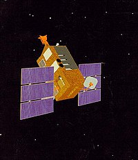 The Rossi X-ray Timing Explorer (RXTE) is a satellite that observes the time structure of astronomical X-ray sources. The RXTE has three instruments--the Proportional Counter Array, the High-Energy X-ray Timing Experiment (HEXTE), and one instrument called the All Sky Monitor. The RXTE observes X-rays from black holes, neutron stars, X-ray pulsars and x-ray bursts. Rxte.jpg