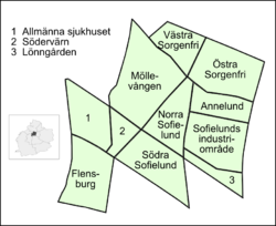 Fosie's neighbourhoods