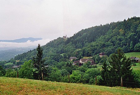 Saint Sylvestre vue de Chapeiry