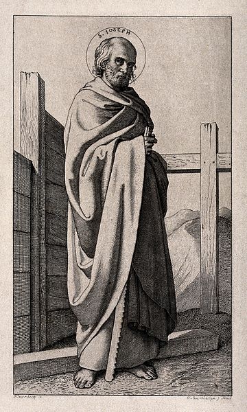 File:Saint Joseph. Line engraving by F. Ruscheweyh after J.F. Ove Wellcome V0032343.jpg