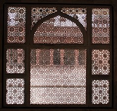 Pantallas perforadas na tumba de Salim Chishti, Fatehpur Sikri