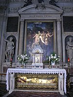 Reliquaire de la chapelle Salviati de l'église du couvent San Marco à Florence.