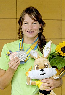 Sara Isaković Slovenian swimmer