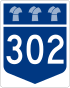 Escudo da rodovia 302