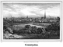 Crimmitschau um 1840