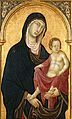 Сенья. Мадонна с младенцем. 1320-30гг. Коллекция Университета Северной Каролины, Рэйли.