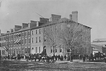 The Seven Buildings in 1865. Seven Buildings - Washington DC - 1865.JPG