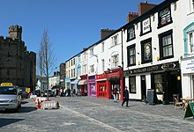 Shops on the Maes (Castle Square), Caernarfon