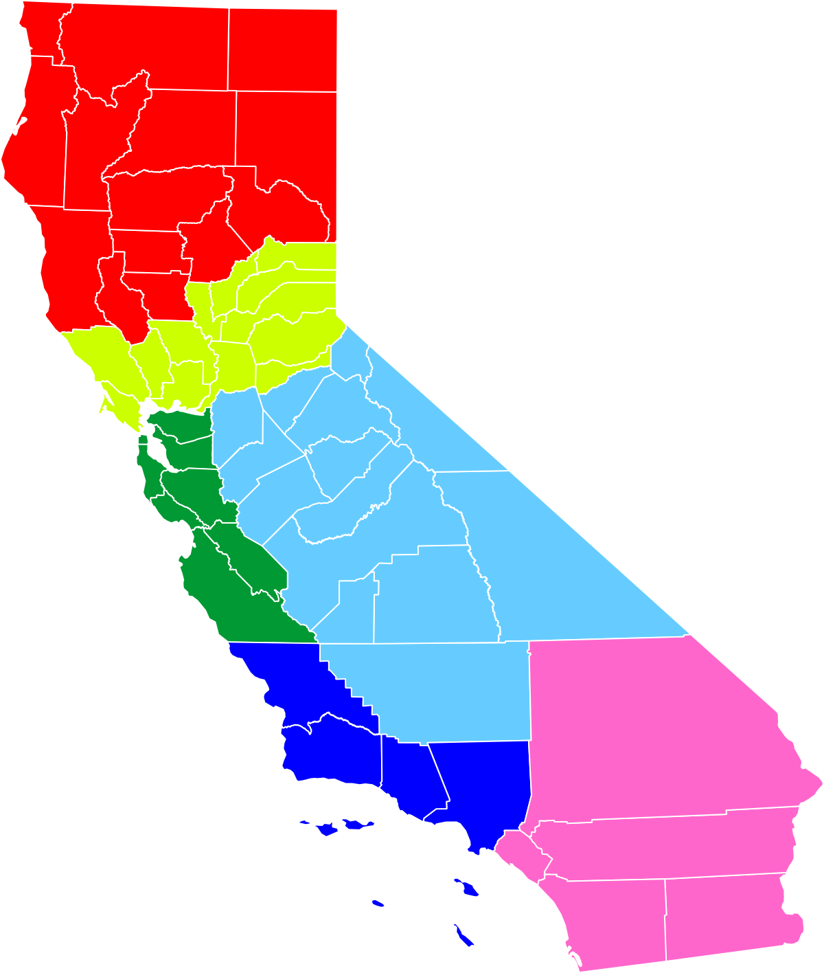 Six Californias Wikipedia