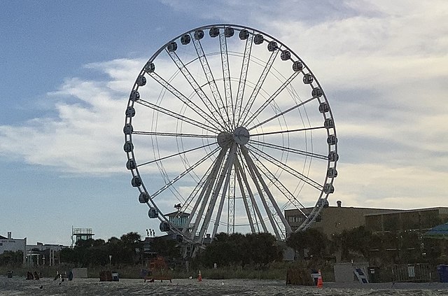 Image: Sky Wheel Myrtle Beach in August 2022 (cropped)