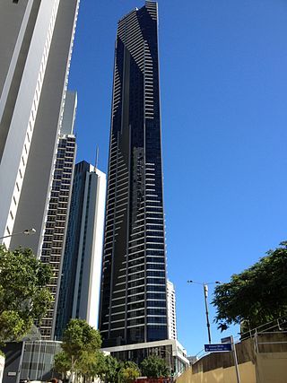 <span class="mw-page-title-main">Soleil (Brisbane)</span> Luxury residential skyscraper located at 495 Adelaide Street, Brisbane, Australia