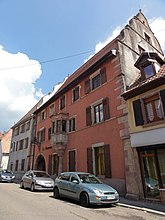 Maison de vigneron, de tonnelier dite auberge "A la Couronne" (1576), 59 rue Jean-Jaurès