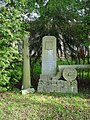 English: Memorial to those killed in the Great War in the village of Střeziměř, part of the town of Klatovy, Klatovy District, Czech Republic Čeština: Pomník obětem první světové války ve vsi Střeziměř, součásti města Klatovy, okres Klatovy