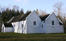 St Teilo's Church in its present setting at St Fagans St Teilo's Church, St Fagans National History Museum.jpg