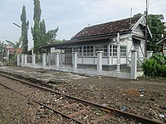 Stasiun Maguwo lama sebelum direnovasi