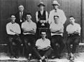 StateLibQld 2 388921 Tully Irish club tug of war team, 1934.jpg