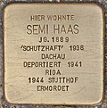 Stolperstein for Semi Haas (Neumarkt in der Oberpfalz) .jpg