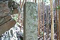 国指定天然記念物栗栖川亀甲石包含層石碑