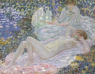 Summer, huile, 1914, Metropolitan Museum of Art
