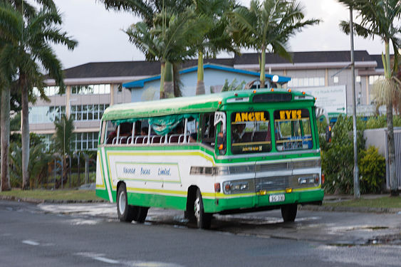 Ein Bus in Suva