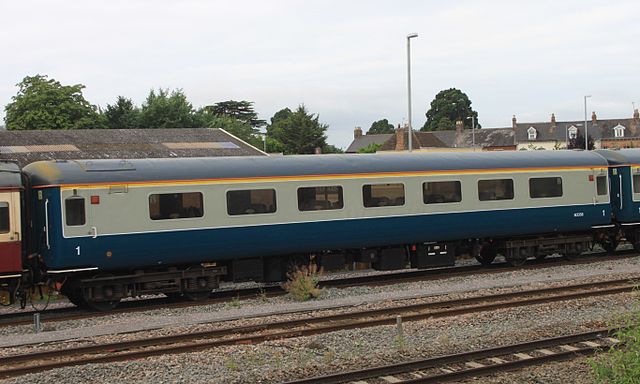 Mark 2 carriages were built by BREL's Derby Litchurch Lane Works
