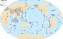 Tectonic plates boundaries World map Wt 180degE centered-en.svg