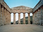 Tempel till Demeter, Segesta (Sicilien).