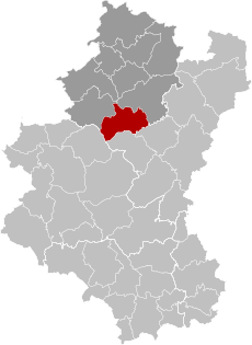 Tenneville Luxembourg Belgium Map.svg