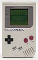 Tetris running on a Game Boy.