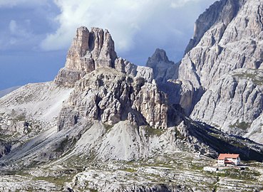 Dreizinnenhütte und Sextenstein