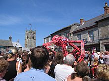 St Just's Lafrowda Day Festival TomCorser Lafrowda Festival St Just 1.jpg