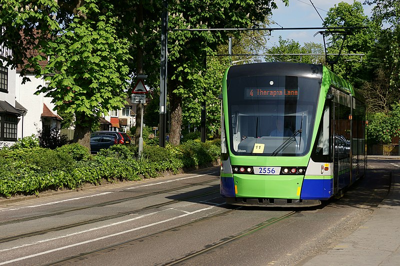 File:Tram in Addiscombe Road, Croydon (geograph 3973058).jpg