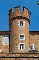 * Nomination Turret of Hôtel du Bosc in Albi, Tarn, France. --Tournasol7 06:55, 11 June 2018 (UTC) * Promotion Good quality. But can you remove the leaves at the top right?--Agnes Monkelbaan 15:43, 11 June 2018 (UTC)