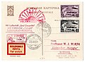 1931-07-25 postcard Graf Zeppelin Polar Flight 1931