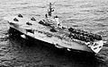 USS Iwo Jima at sea in c1966.