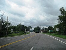 US 20 wb entering Sangerfield, NY, July 2023.jpg