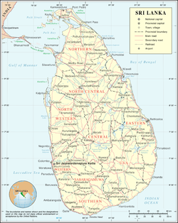 List of cities in Sri Lanka - Wikipedia, the free encyclopedia