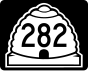 State Route 282 marker