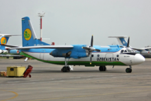 Un Antonov An-24 della compagnia.