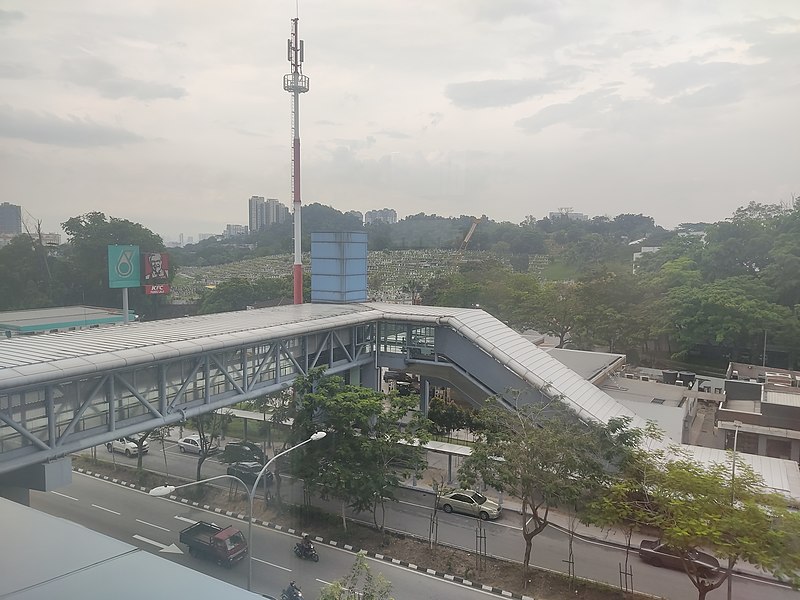 File:View from Taman Midah MRT Station (220419) 01.jpg