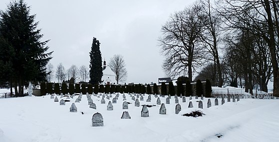 Le cimetière de Volary où sont enterrées les victimes de cette marche de la mort.
