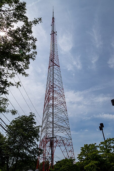 WHDH TV Tower Road Newton