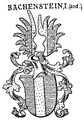 Wappen derer von Bachenstein II in Siebmachers Wappenbuch