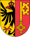 Kanton und Stadt haben dasselbe Wappen.