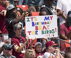 Washington Redskins Fans in Charleston, SC